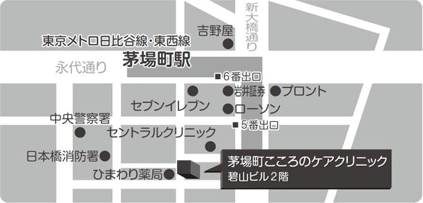 地図:FPサービスまでのアクセス
